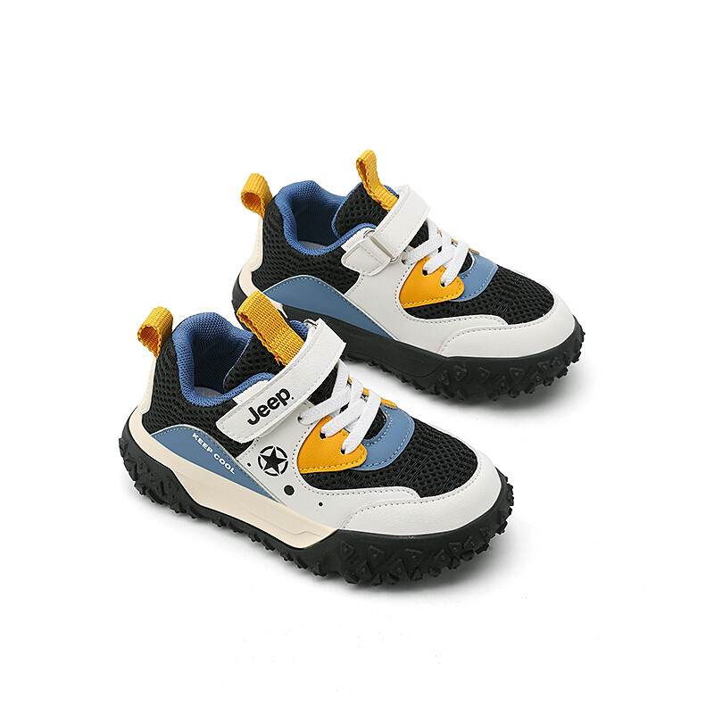 Кроссовки Jeep Toddler Shoes TD Low-top Blue, черный/синий — фото 3