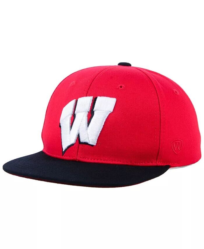 

Кепка Wisconsin Badgers Maverick Snapback для мальчиков Top of the World