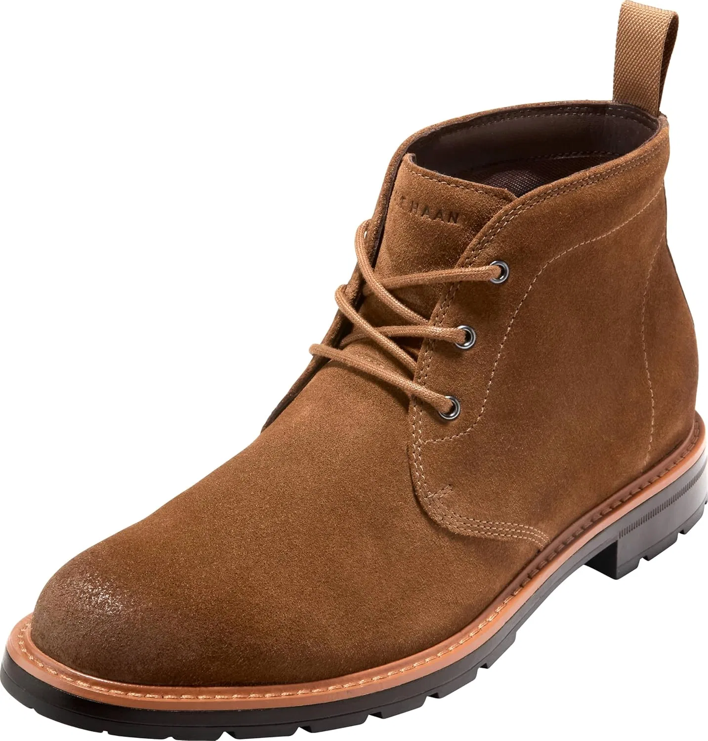Мужские ботинки Cole Haan Chamberlin Grand Chukka, 2-Spiced Brwn Sde Wr