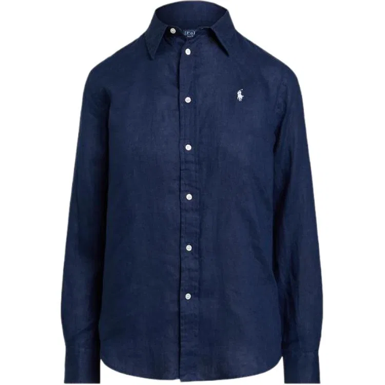 Рубашка свободного кроя Polo Ralph Lauren Marine Blue