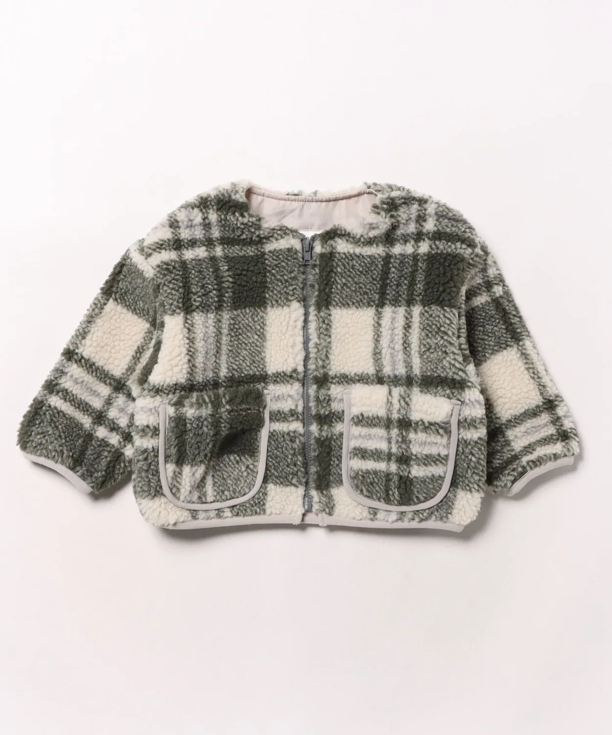 Детская куртка из искусственного меха SiShuNon kids, фиолетовая — фото 2