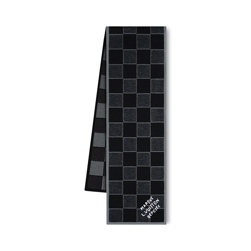 

Шарф Damier Heritage Louis Vuitton, черный