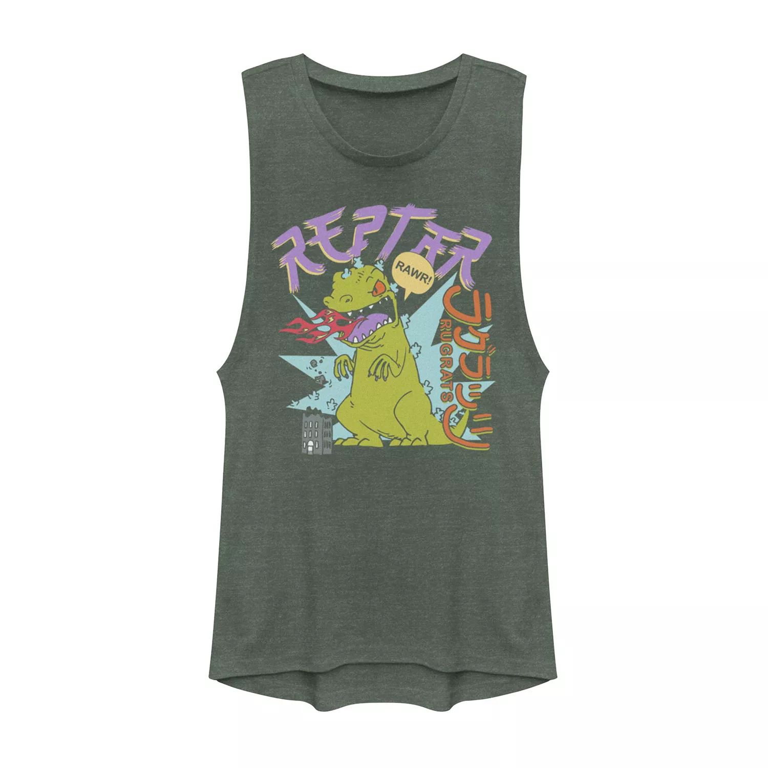 

Плакат кандзи Juniors Rugrats Reptar Muscle Tank Licensed Character