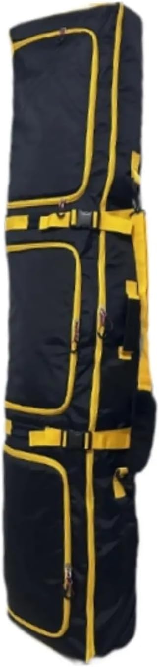 

Дорожная сумка для сноуборда, лыжный чехол, чехол для переноски сноуборда, для авиаперелетов, для мужчин и женщин, для плечевого снаряжения 88JUNYh, Black Yellow, Черный, Дорожная сумка для сноуборда, лыжный чехол, чехол для переноски сноуборда, для авиап