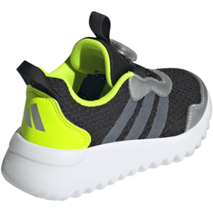 Низкие противоскользящие износостойкие кроссовки ACTIVEFLEX BOA 4.0 для детей Adidas, черный/белый — фото 3