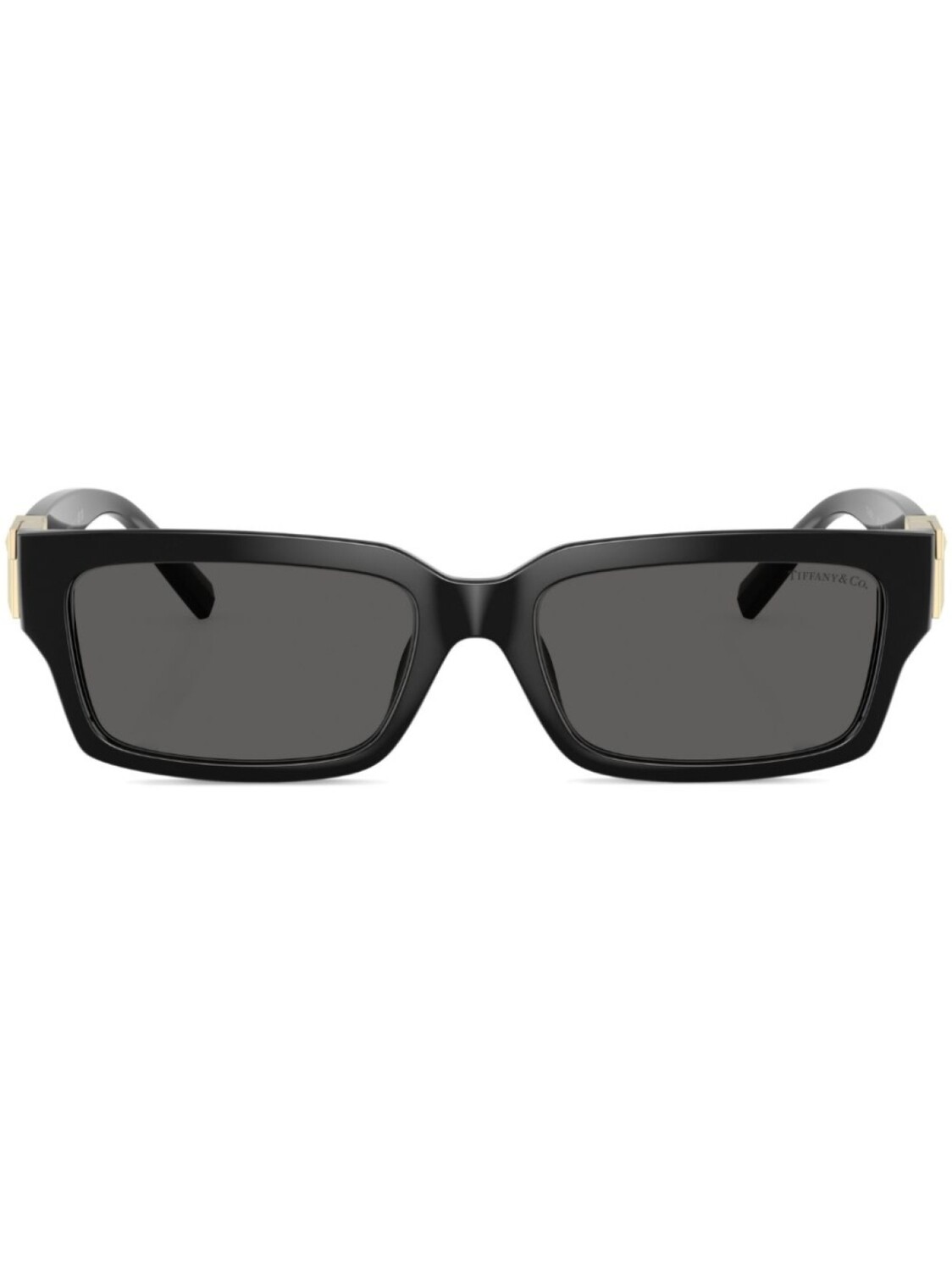 

Солнцезащитные очки в прямоугольной оправе Tiffany & Co Eyewear, черный