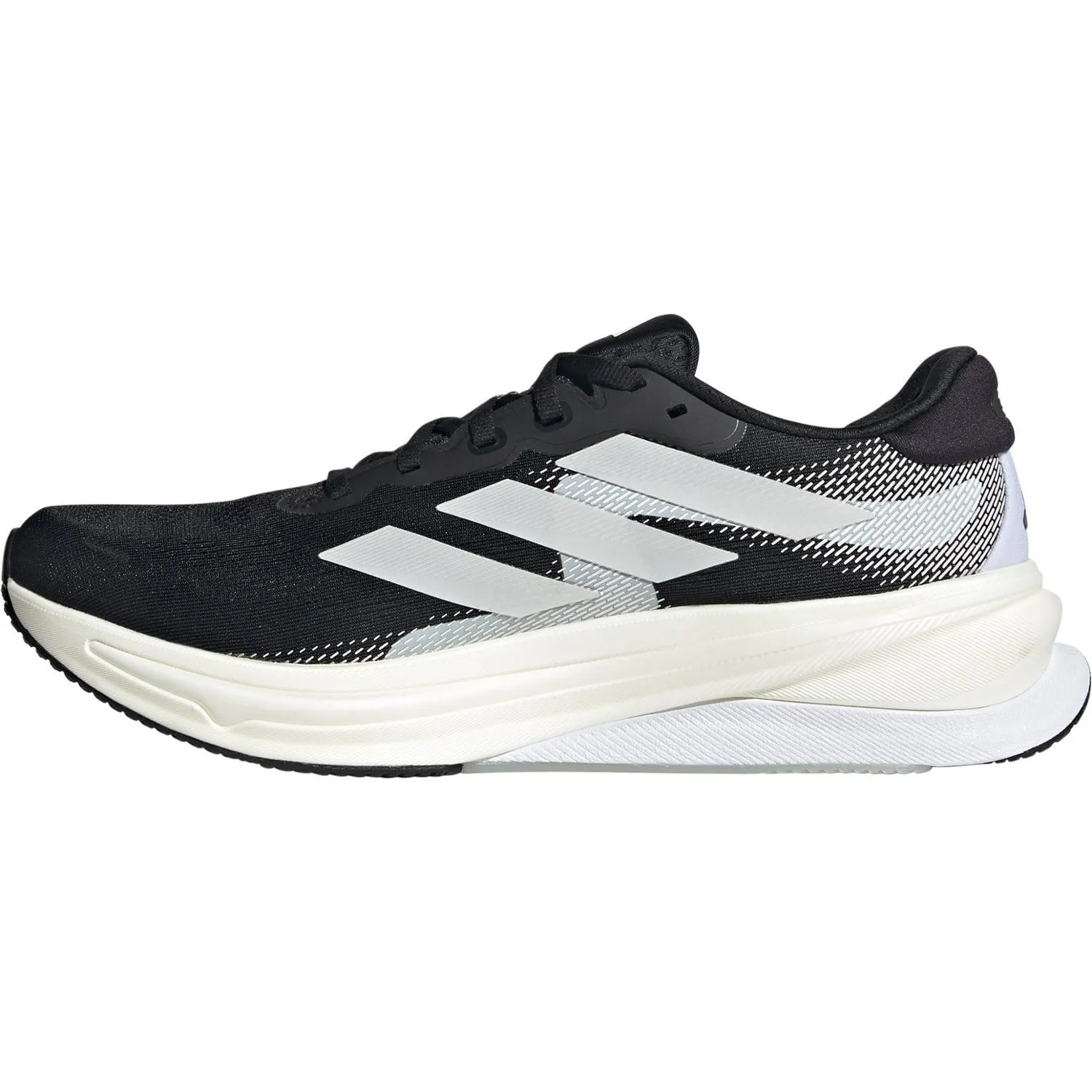 Мужские кроссовки Supernova Solution 2 для бега по дорогам adidas, Core Black/Ftwr White/Carbon — фото 2