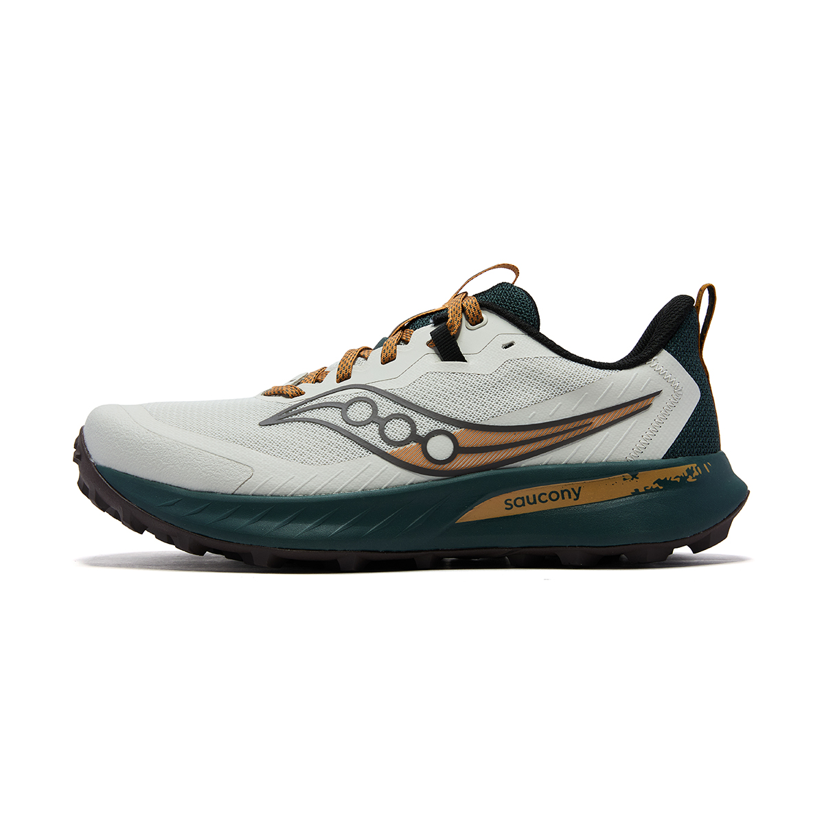 

Saucony Кроссовки Peregrine Falcon 15 с низким верхом, устойчивые к истиранию, белые, мужские