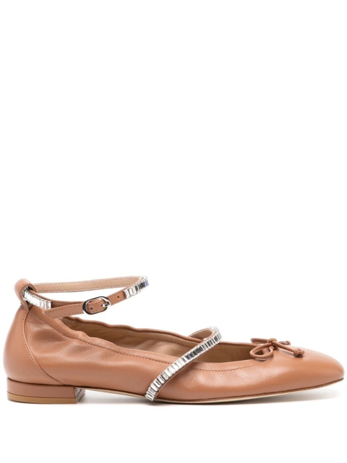 

Stuart Weitzman балетки Stefanie, розовый