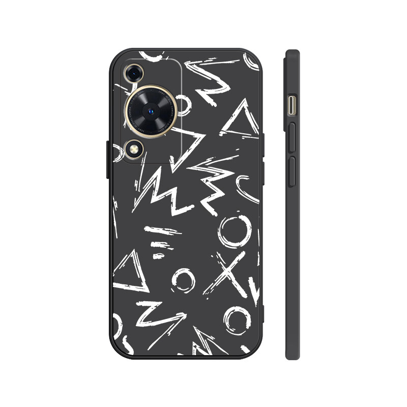 

Чехол для телефона с камнями Stones, Rubik's Cube texture black - DWSTSMF038
