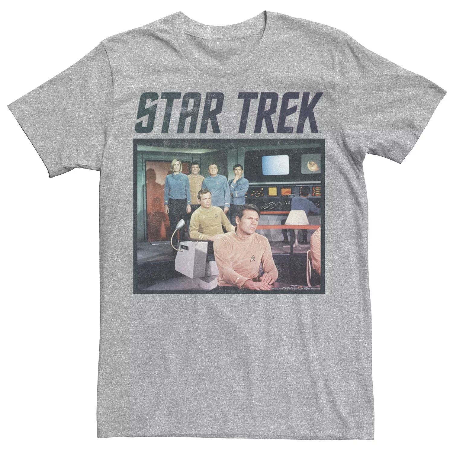 

Мужская винтажная футболка Star Trek The Original Series Crew Licensed Character
