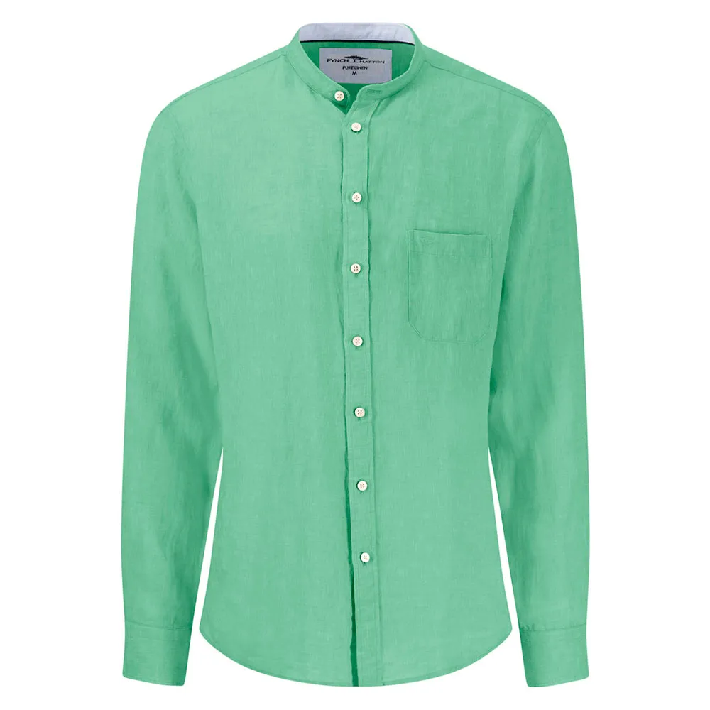 

Рубашка Fynch Hatton Premium Linen, зеленый