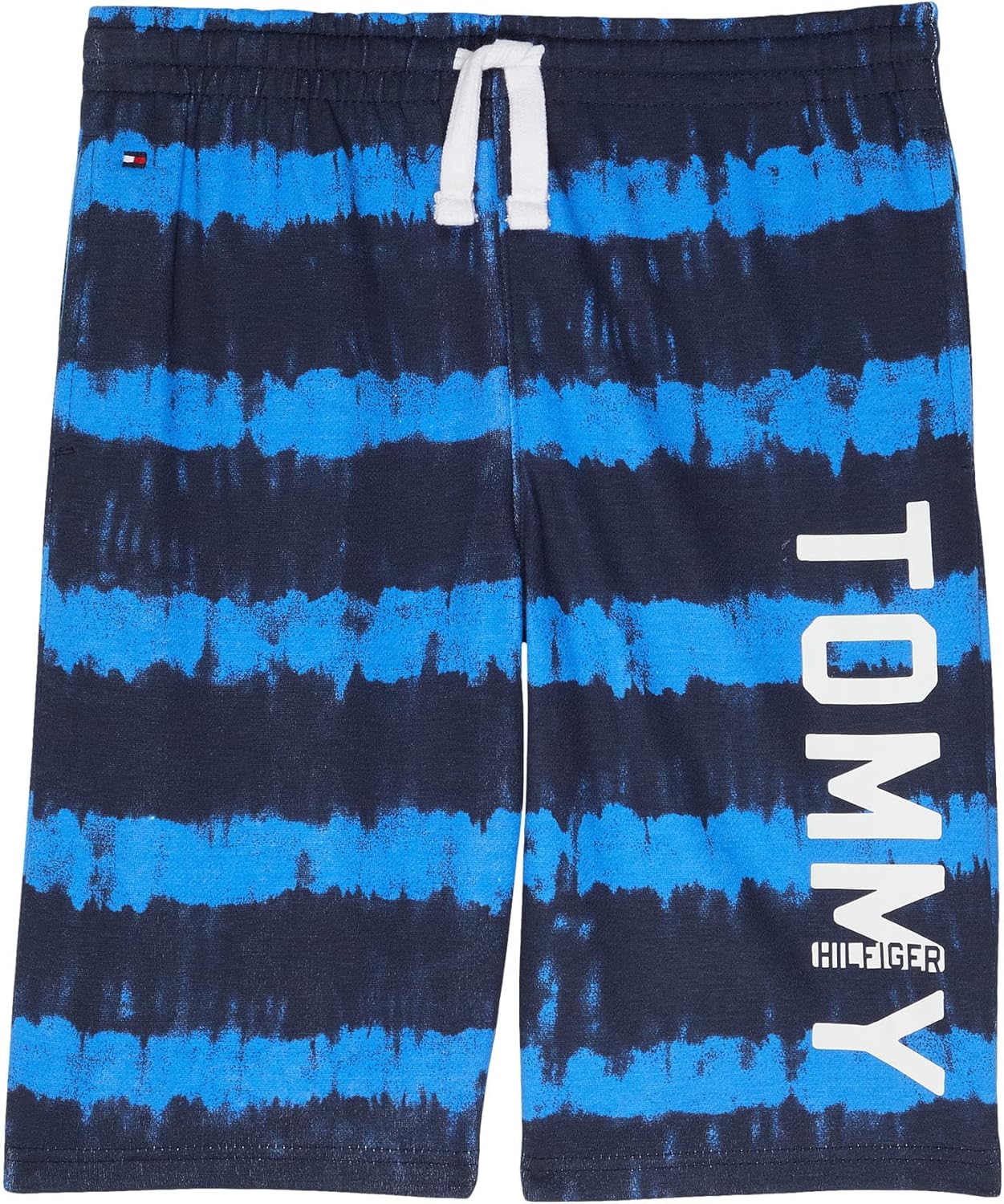 

Трикотажные шорты Tommy Hilfiger для мальчиков с полосками и графическим принтом (для детей старшего возраста), Tie Dye Navy Stripe