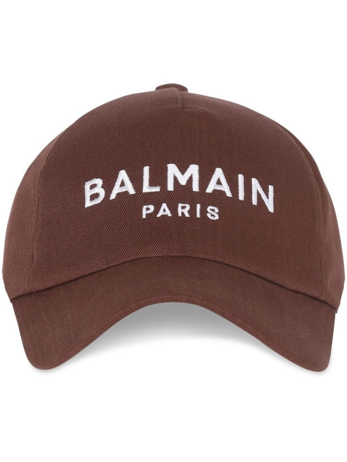 

Balmain бейсболка с вышитым логотипом, коричневый