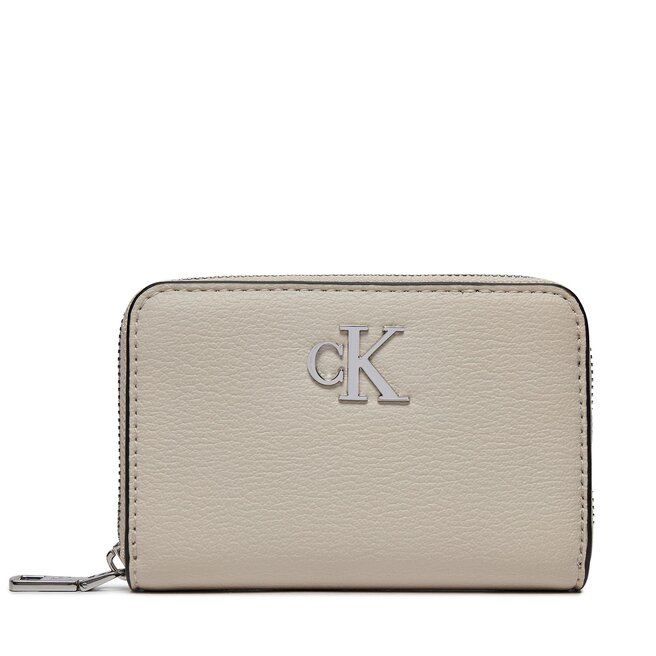 

Кошелек Calvin Klein MinimalMonogram Med, бежевый