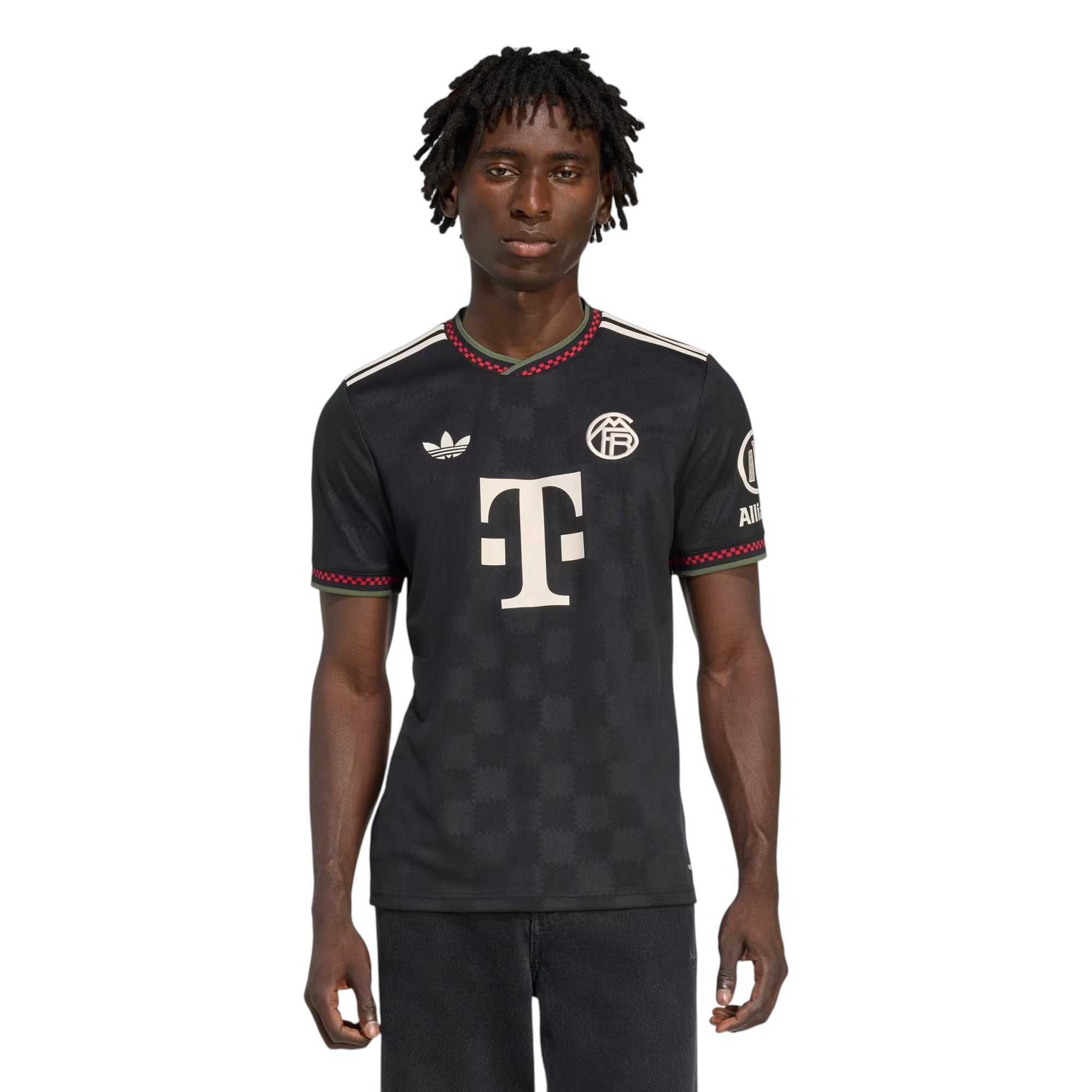 Джерси adidas FC Bayern 2025/2026 Third Jersey 'Black Ivory' — фото 3