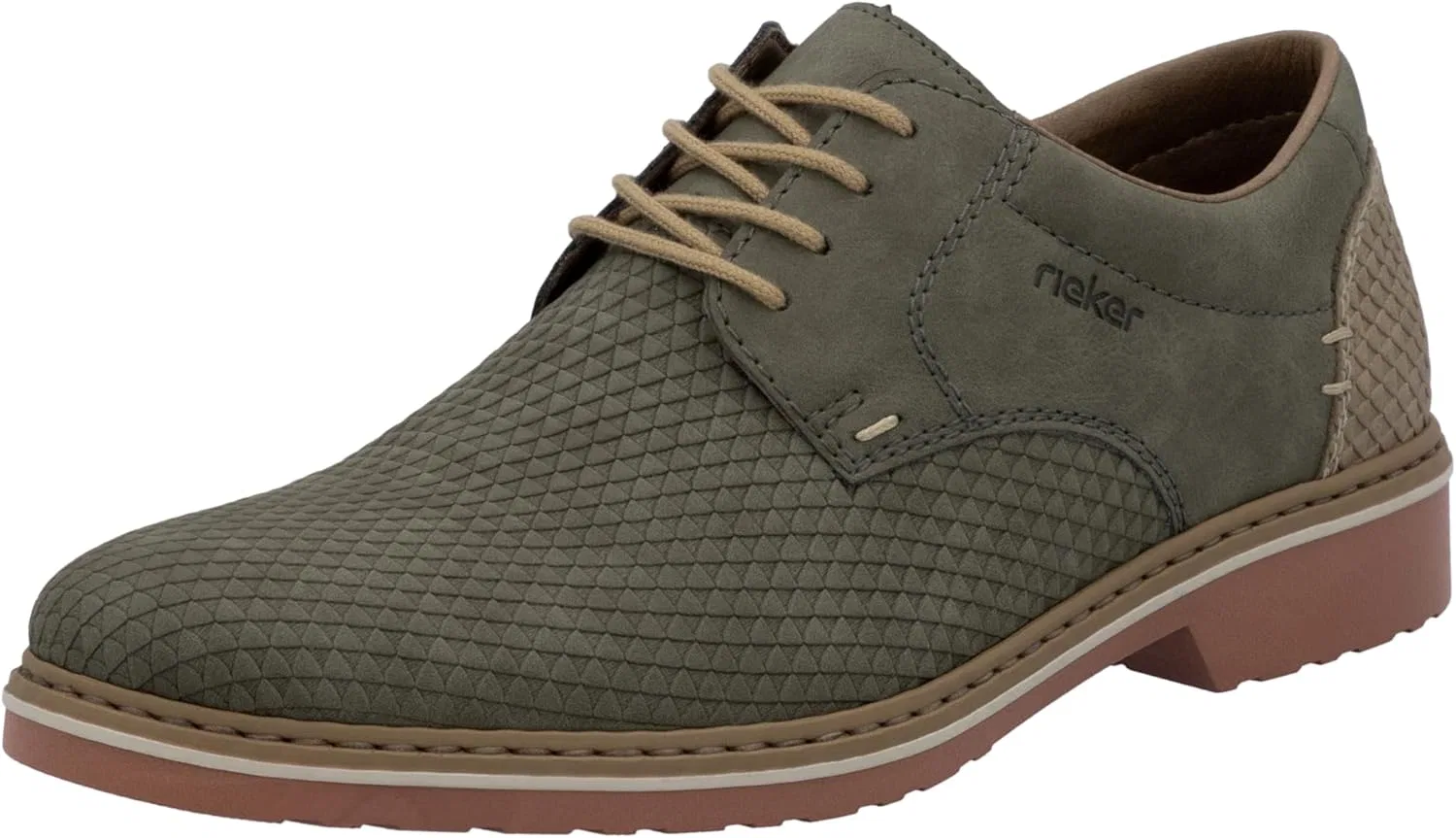 Мужские оксфорды Rieker 16504, Green 54