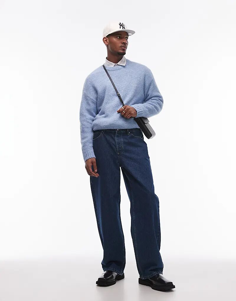 

Мешковатые джинсы в средне-синем цвете Topman