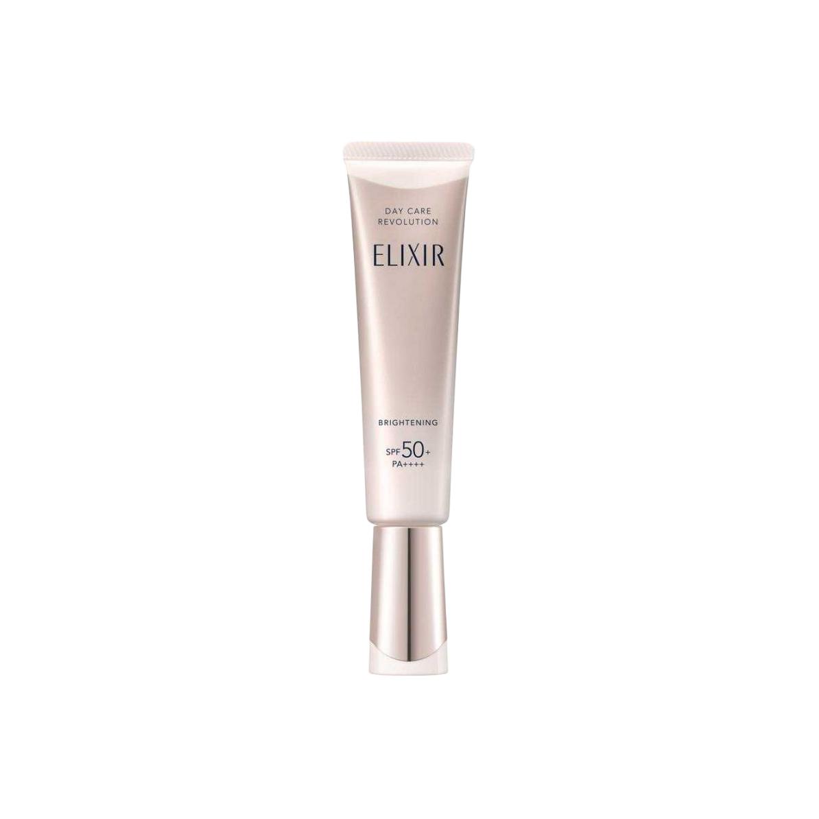 ELIXIR 3 в 1 крем-солнцезащитный bright white освежающий стойкий подтягивающий spf50+ pa++++ 35мл — фото 3