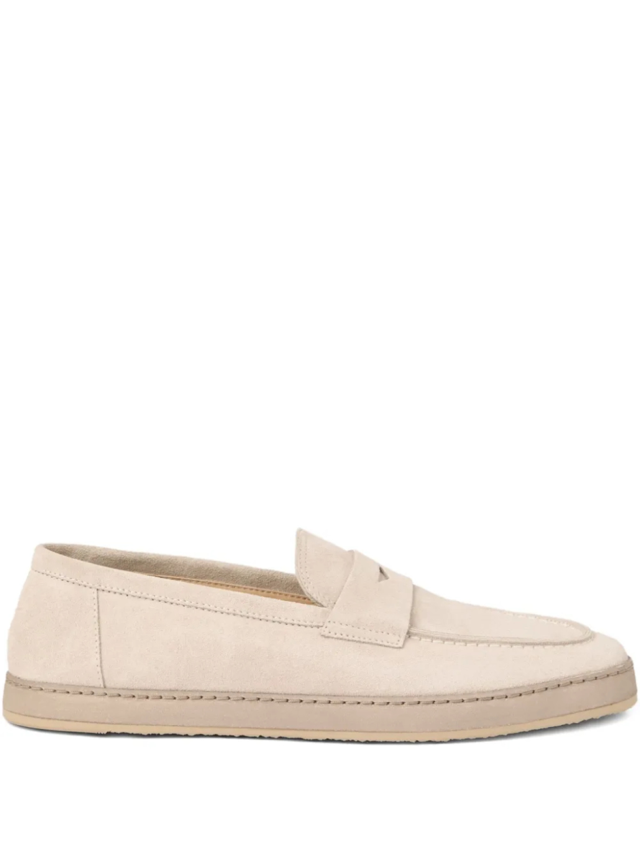 

Brunello Cucinelli кожаные лоферы, нейтральный