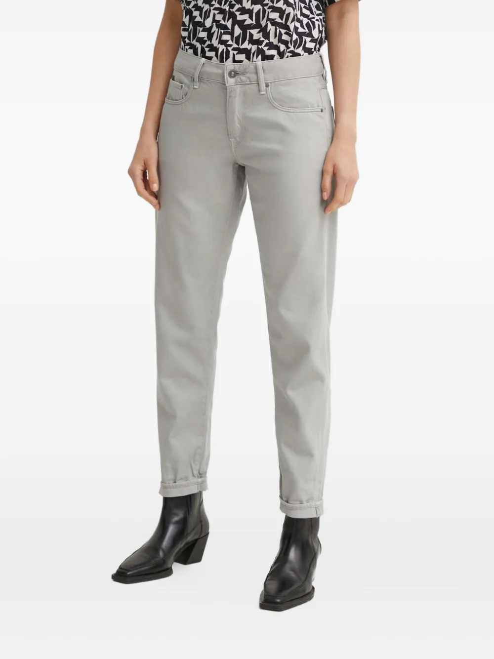 

Джинсы с подворотами G-Star Raw, серый