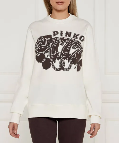 

Толстовка Regular fit Pinko, бежевый