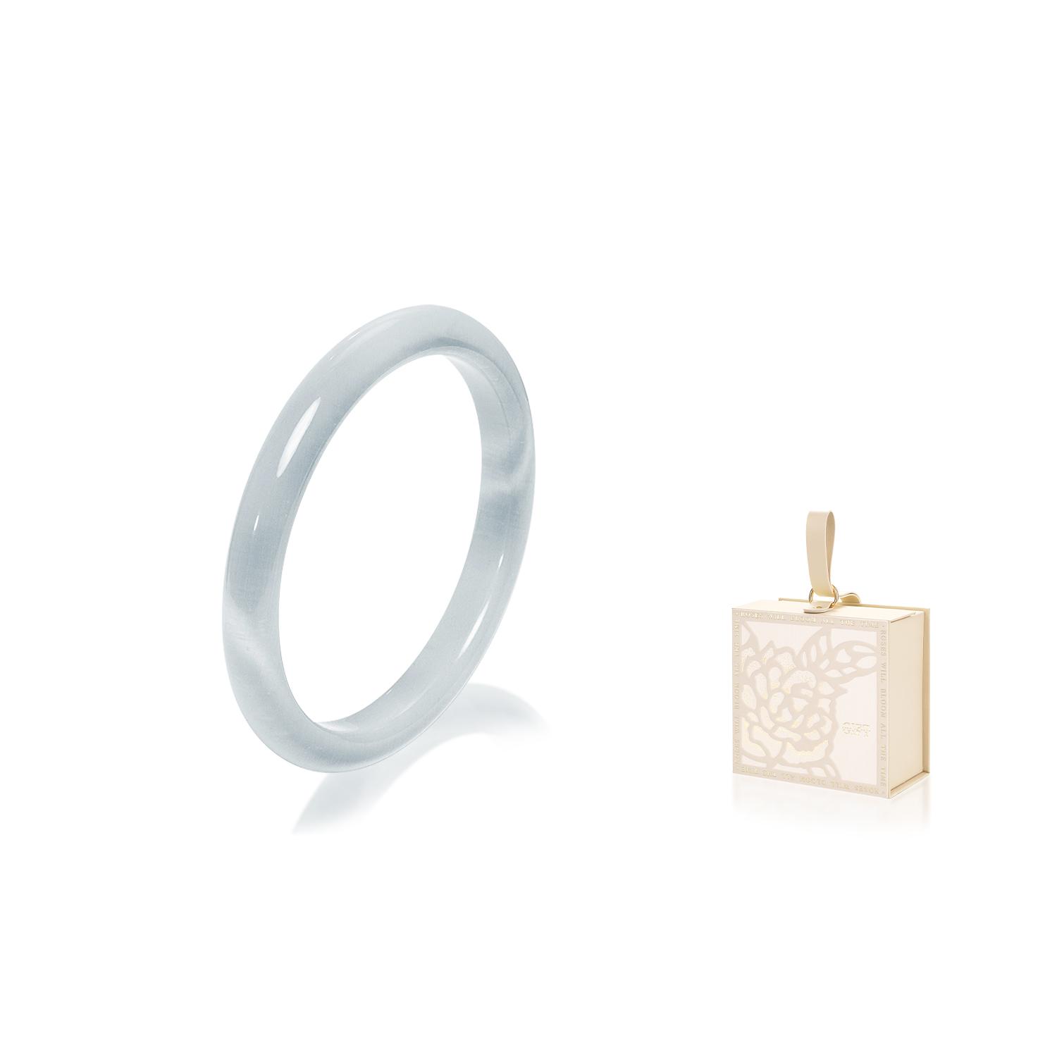 

Стеклянный браслет с кошачьим глазом для женщин Cuz Strange Intention, серый