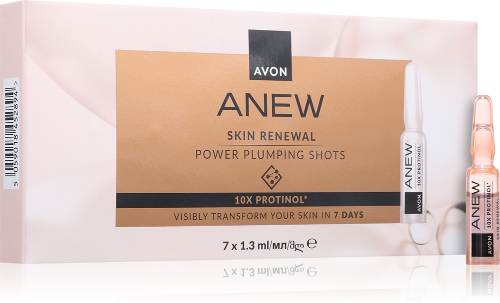 

Новые мощные ампулы для интенсивной регенерации кожи Avon, 7× 1,3 мл