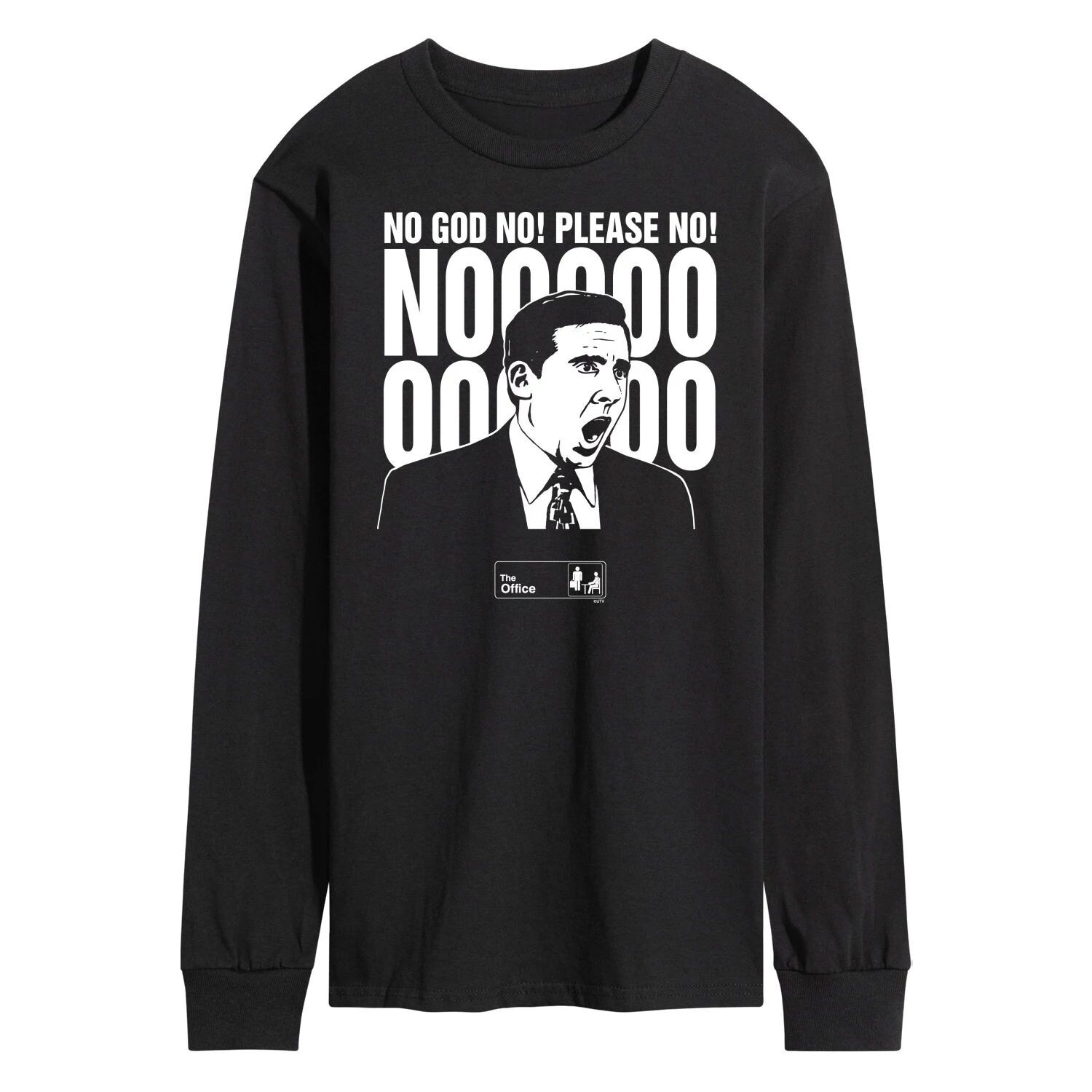 

Мужская футболка The Office No God Please No Tee Licensed Character