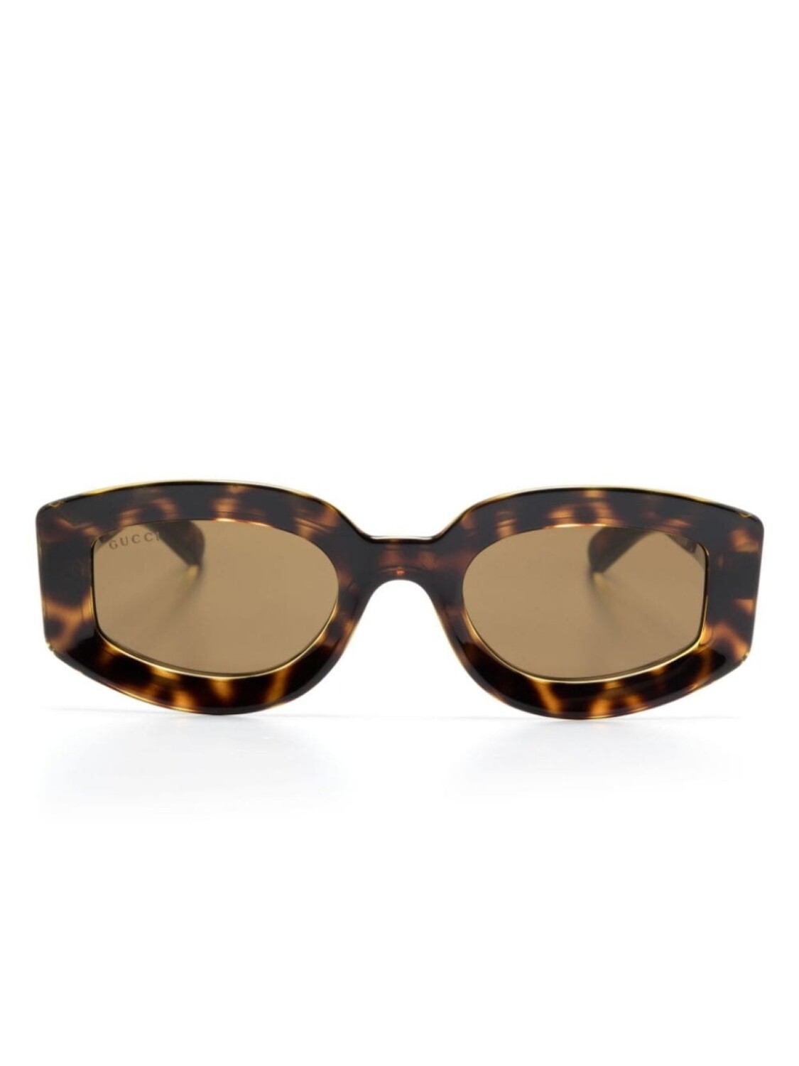 

Gucci Eyewear солнцезащитные очки с логотипом, коричневый