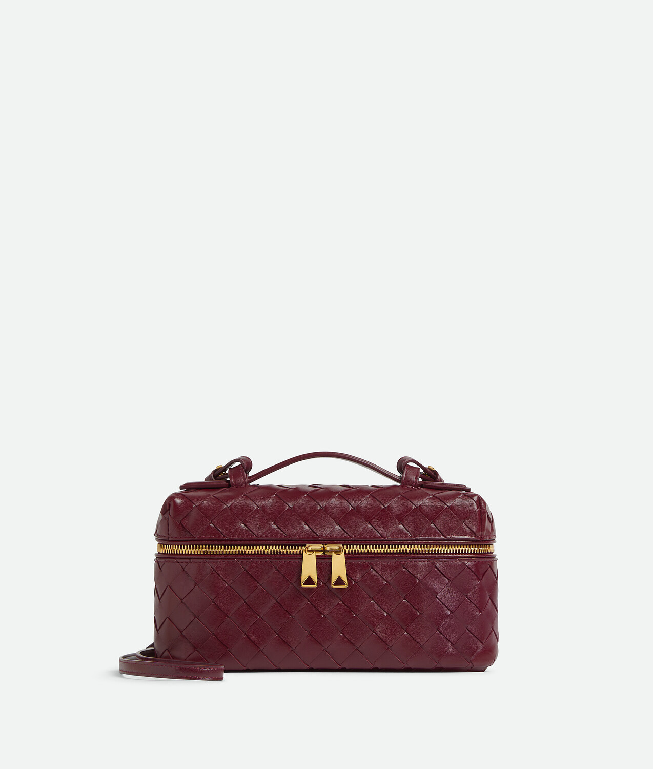 

Косметичка Bottega Veneta, красный