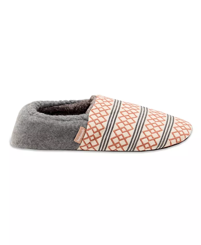 Женские тапочки Laidback Slipper ручной вязки для дома с закрытой пяткой Feelgoodz, оранжевый — фото 4
