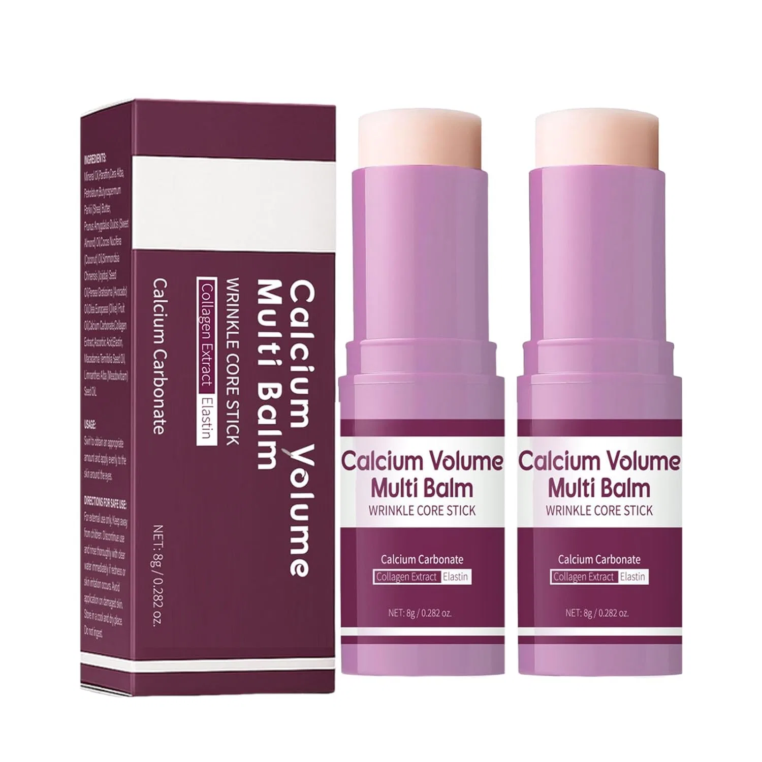 Бальзам для губ — Корейский мульти-бальзам «Calcium Multi Balm» для лица и шеи Generisch, 2 Pieces