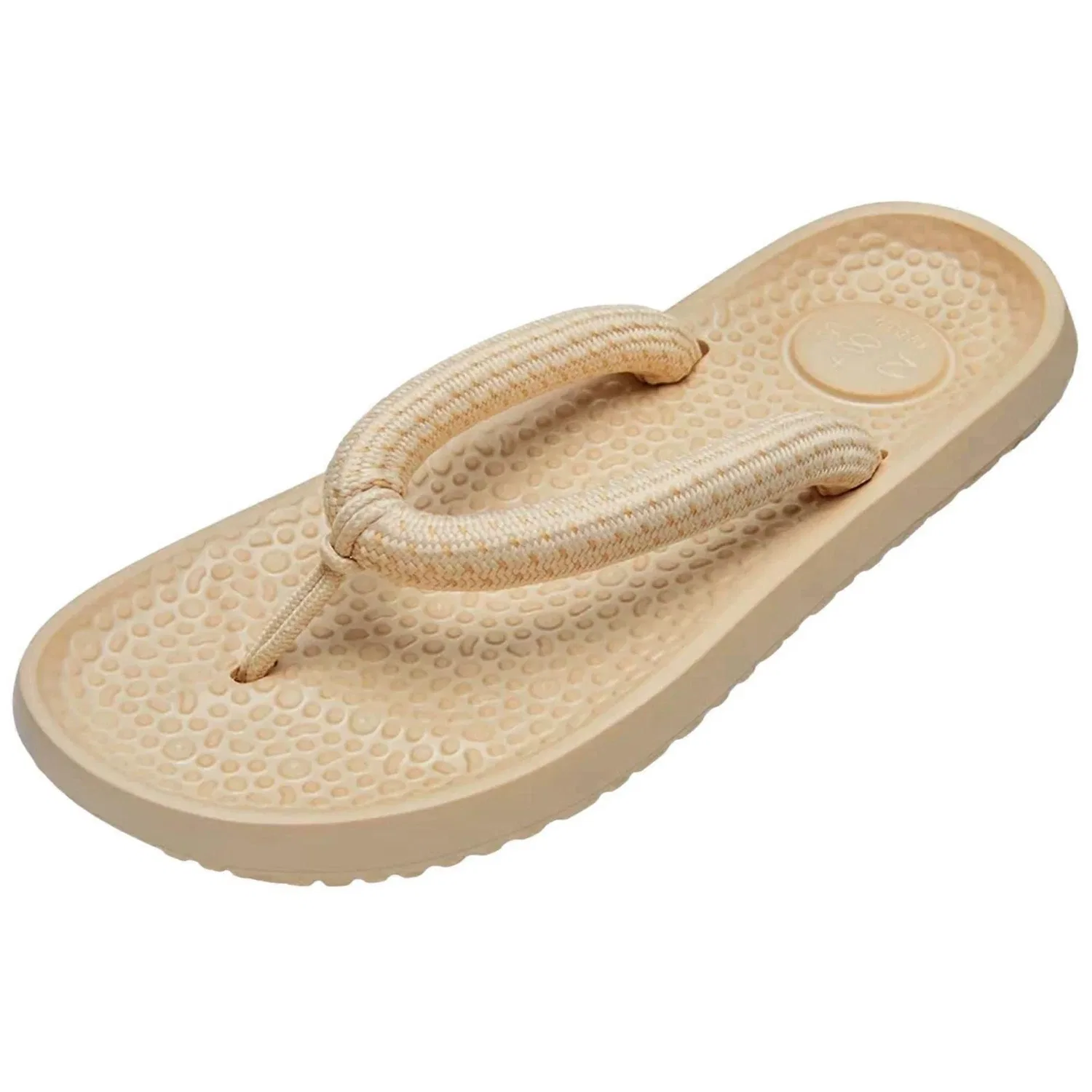 Мужские сандалии Allbirds Sugar Zeffers Lux Beige с перемычкой между пальцами, модель JZZ619