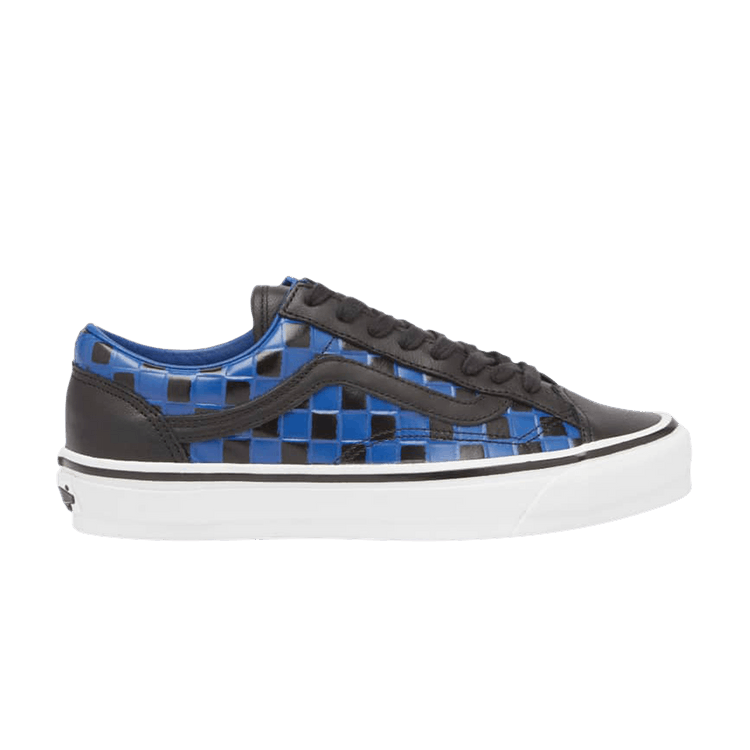 

Кроссовки Vans Old Skool 36 Vibram 'Leather Checkerboard - Black True Blue', черный