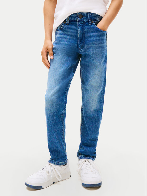 

Джинсы straight fit Modern KB0KB10019 Tommy Hilfiger, синий