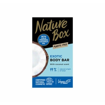 

Nature Box Экзотический кокосовый кубик для мытья 100г