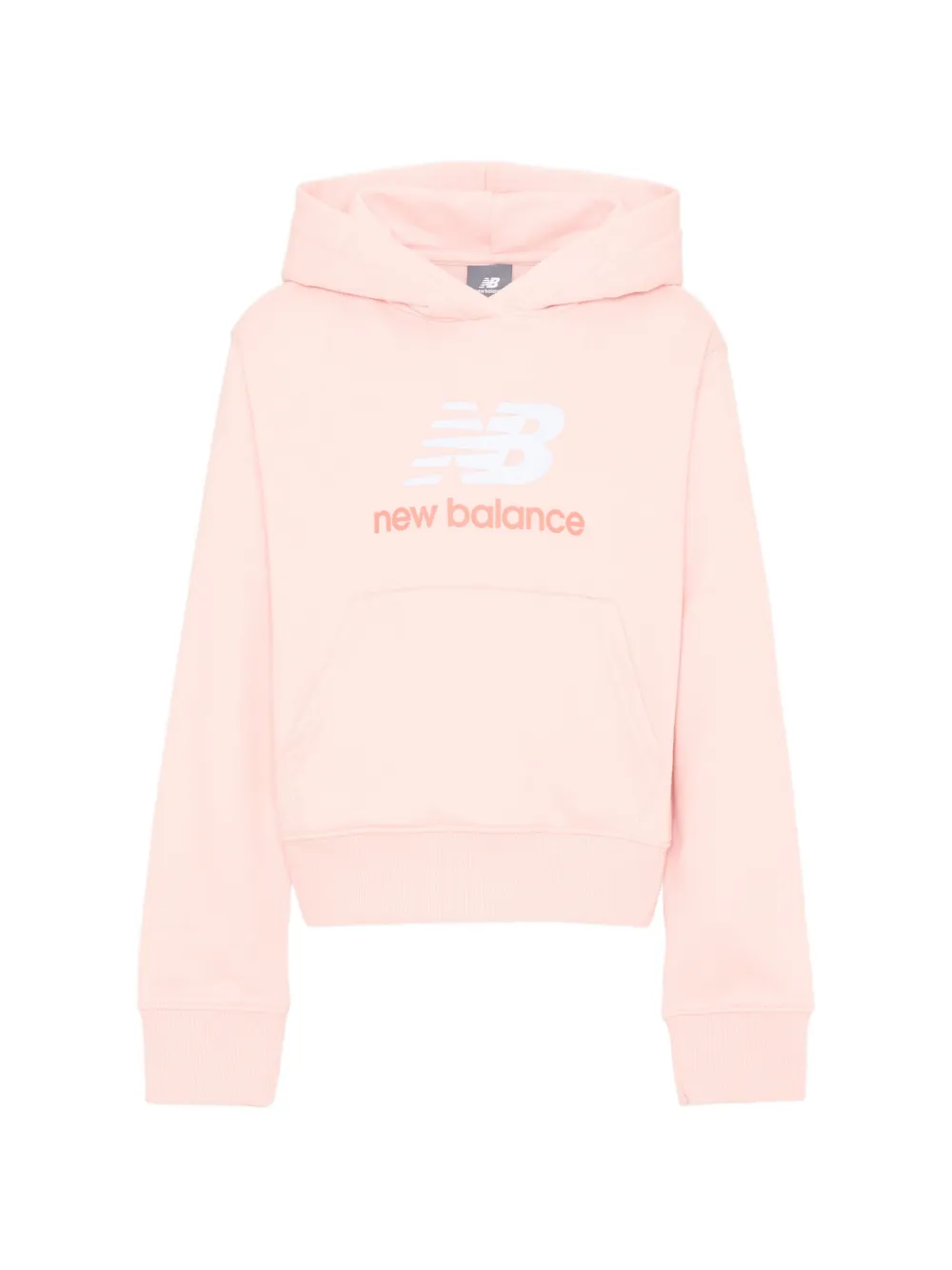 

Худи с логотипом New Balance Kids, розовый