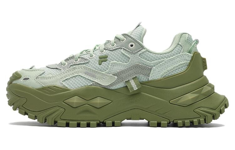 

Кроссовки FILA FUSION Bianco Chunky Sneakers Women's Low-top Fog Gray-green, зеленый