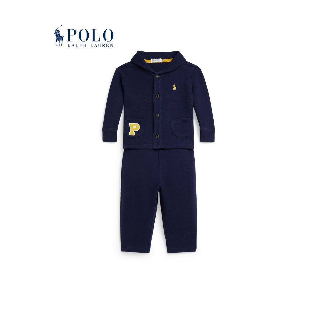 Комбинезон для младенцев и малышей Infant And Toddler Polo Ralph Lauren, темно-синий — фото 2