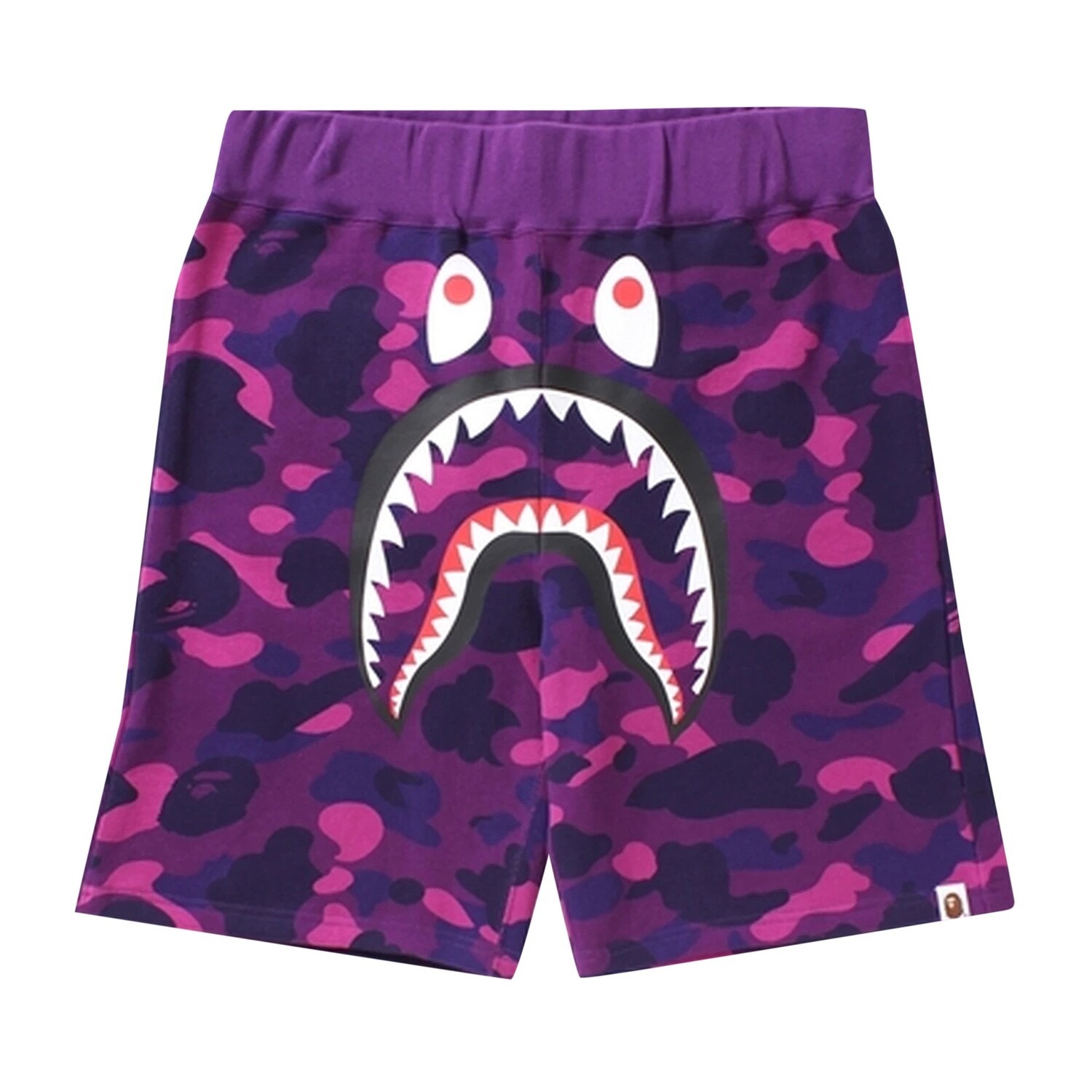 

Спортивные шорты BAPE Color Camo Shark, фиолетовые