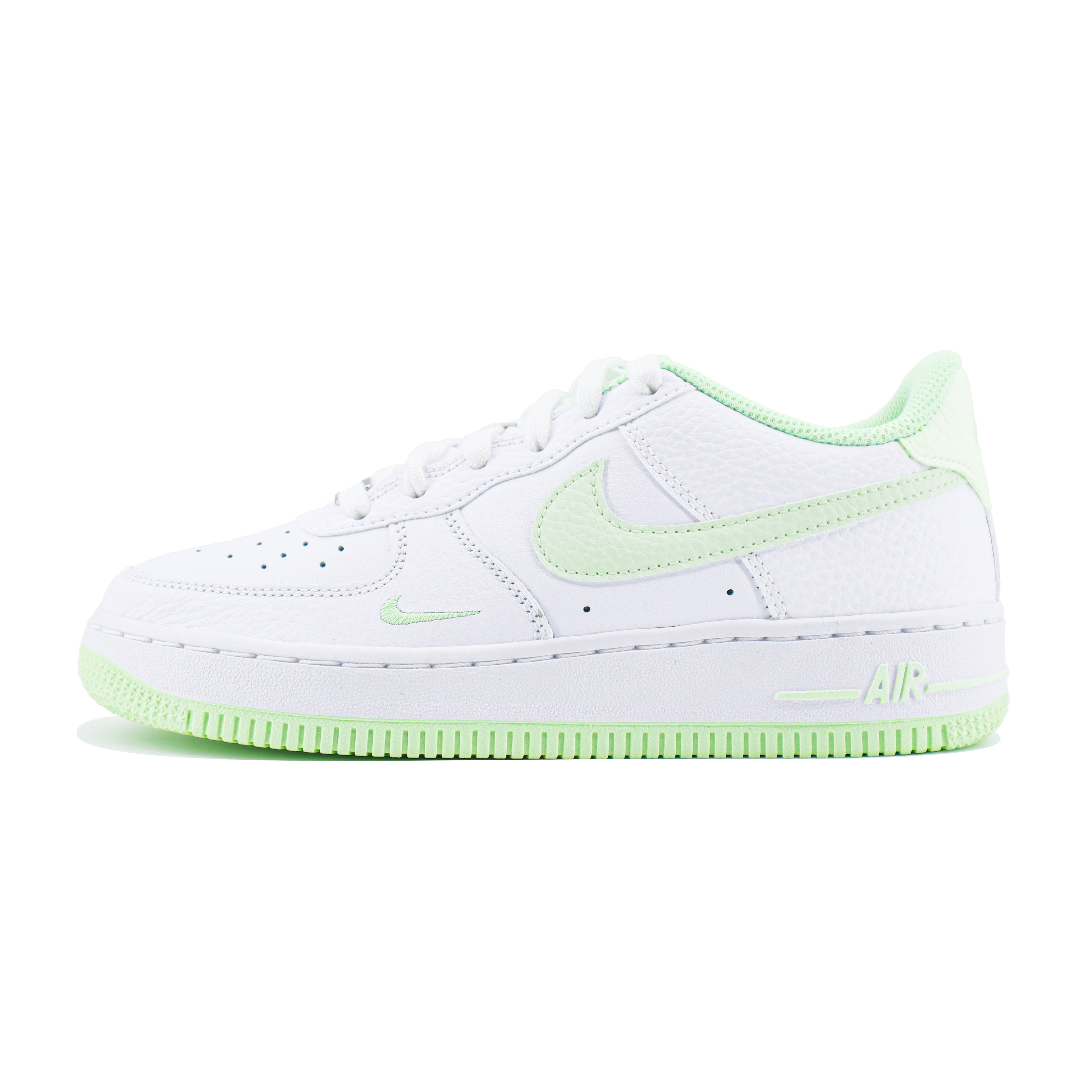 

Nike Детские кроссовки для скейтбординга Air Force 1 Lv8 Green Forest с противоскользящим износостойким верхом
