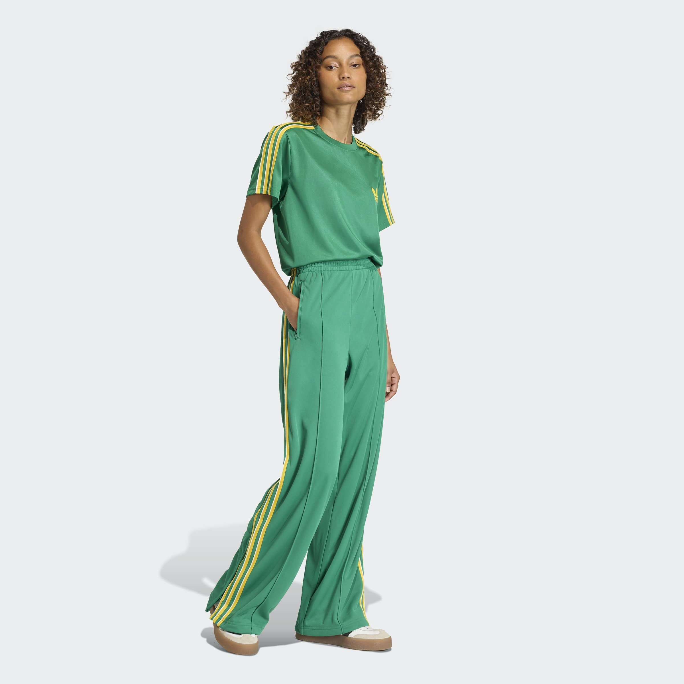 Adidas Originals Футболка в зеленом цвете — фото 4