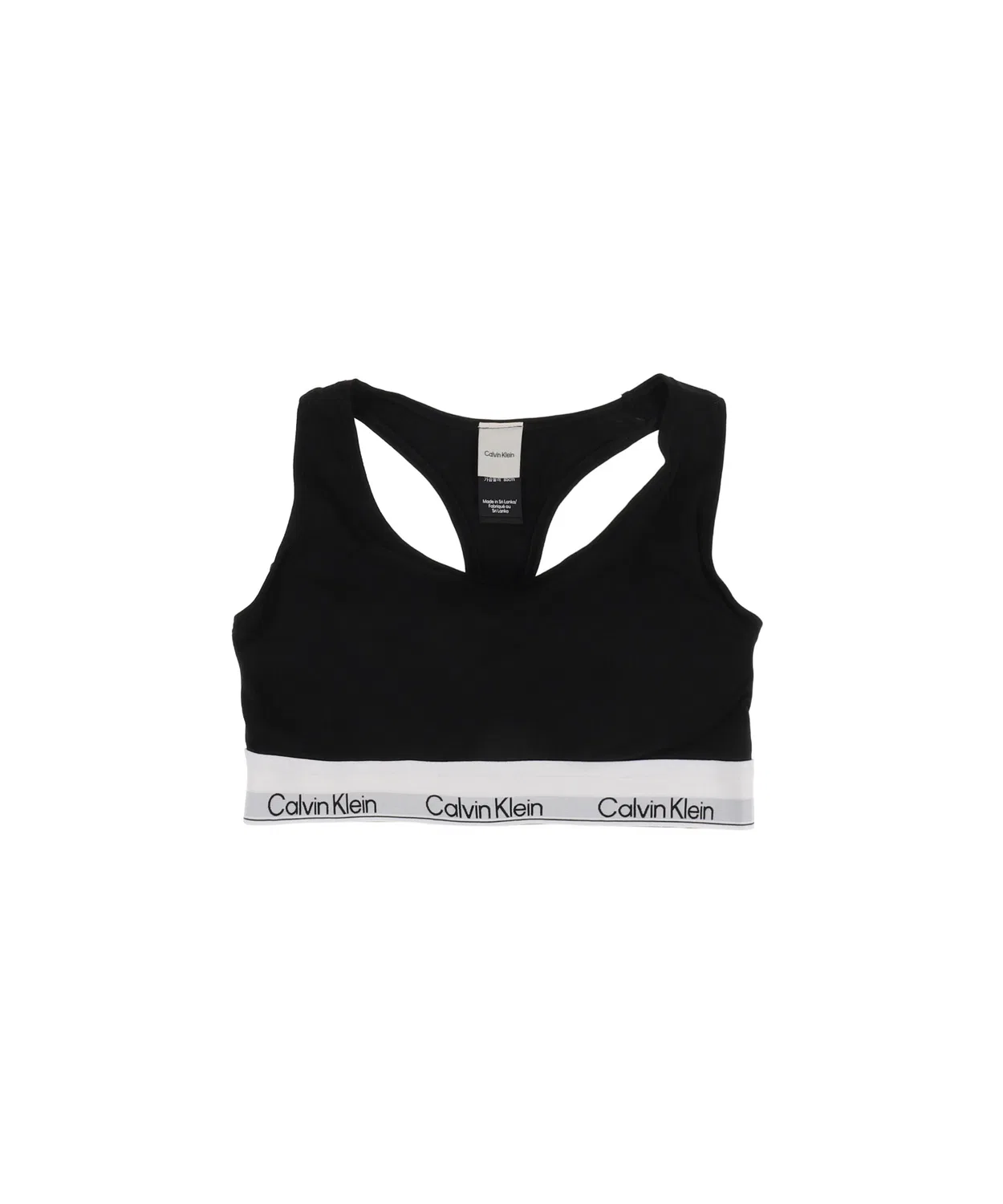 Бралетт из хлопка Calvin Klein, черный