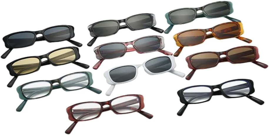 

Винтажные маленькие солнцезащитные очки для женщин, модные очки с заклепками, женские роскошные очки с защитой от УФ-излучения UV400 HHZZYVY, Pinkgray-black