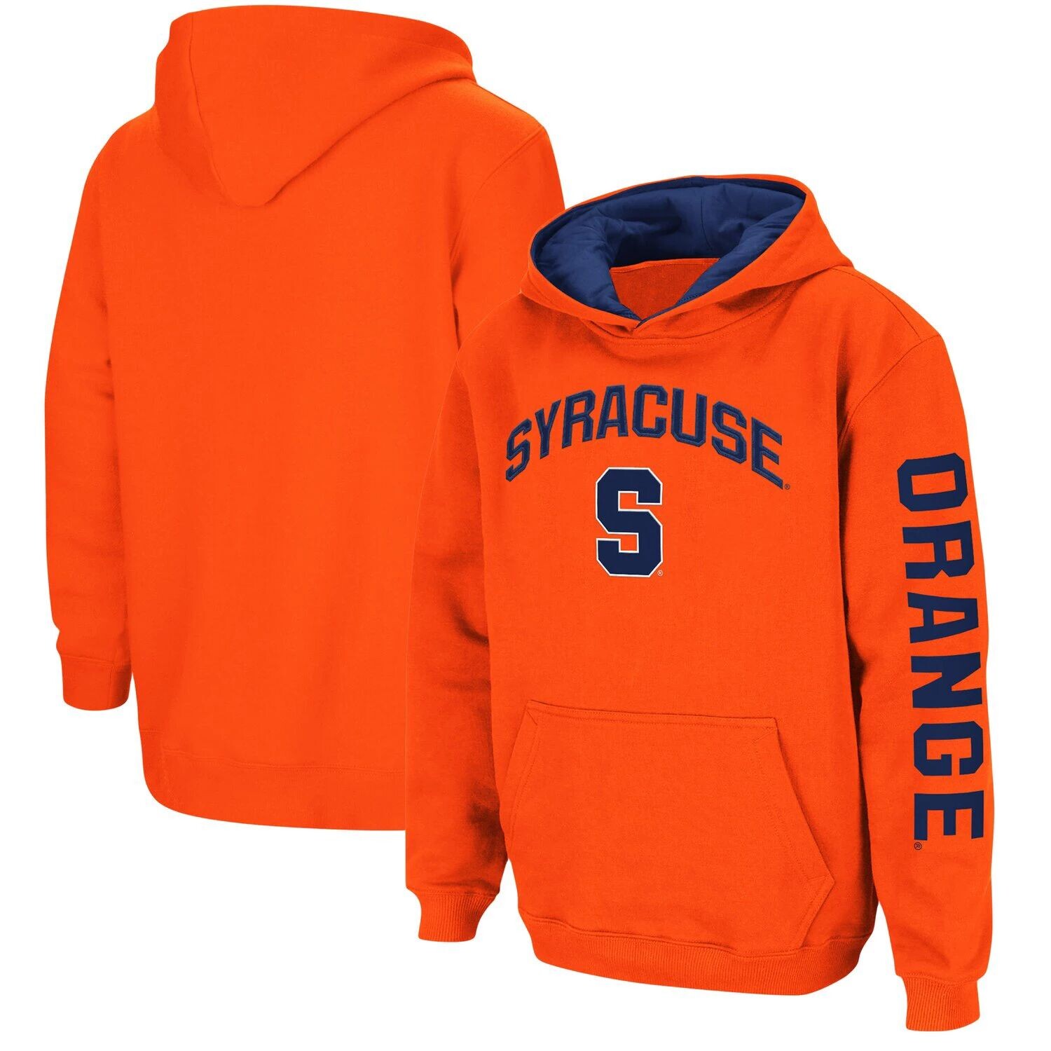 

Пуловер с капюшоном Youth Colosseum Orange Syracuse Orange 2-Hit Team Colosseum