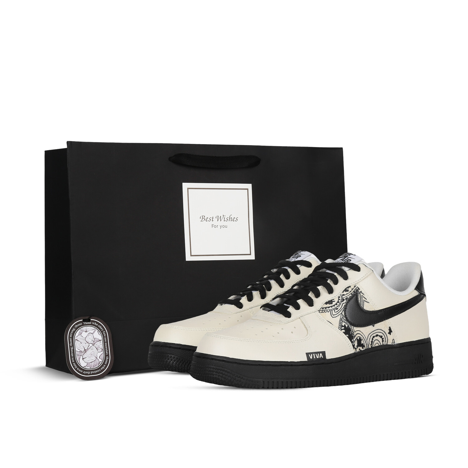 

Кроссовки Air Force 1 для скейтбординга мужские с низким верхом бежевый Nike