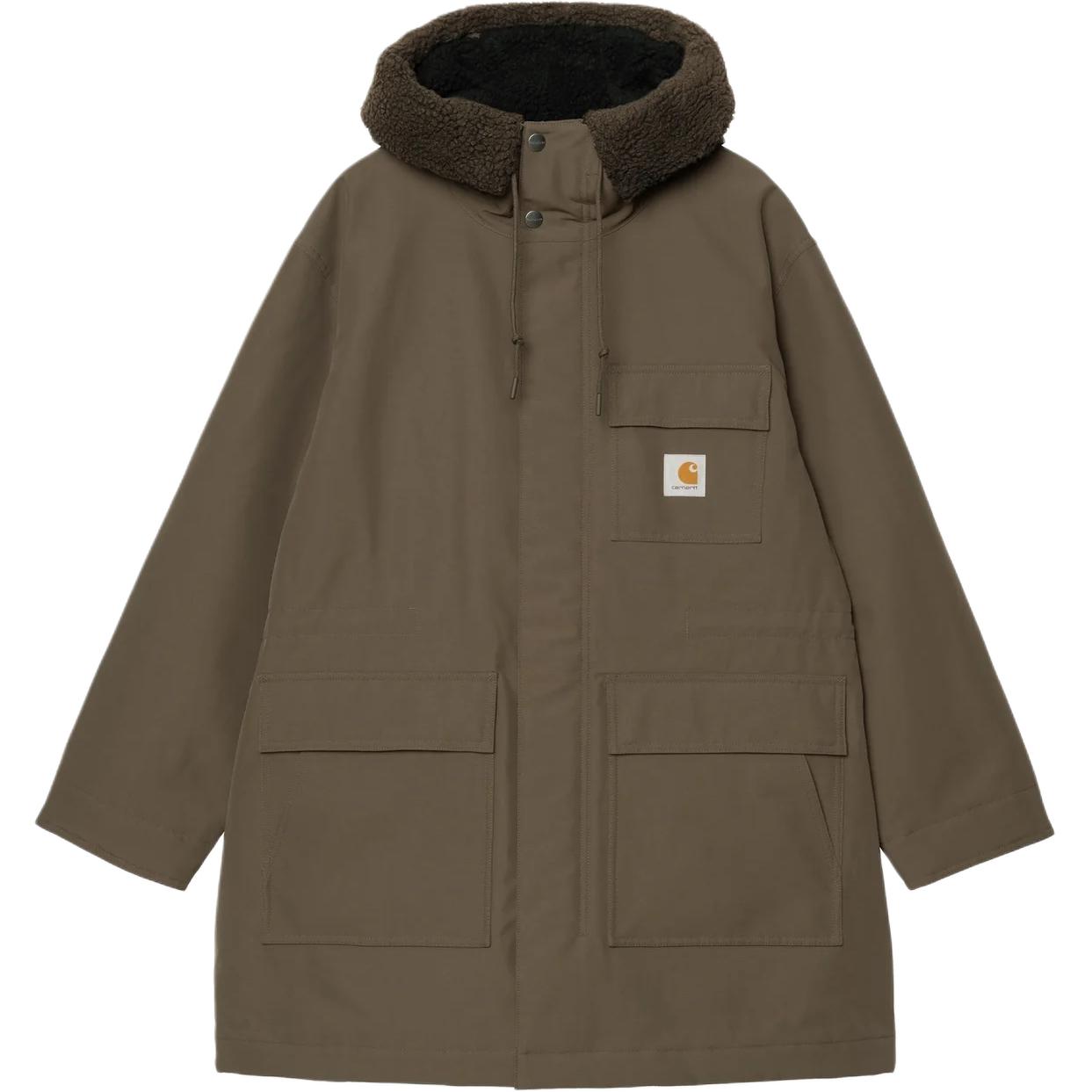 

Парка «Сибирь» (FW25), унисекс Carhartt Wip, коричневый