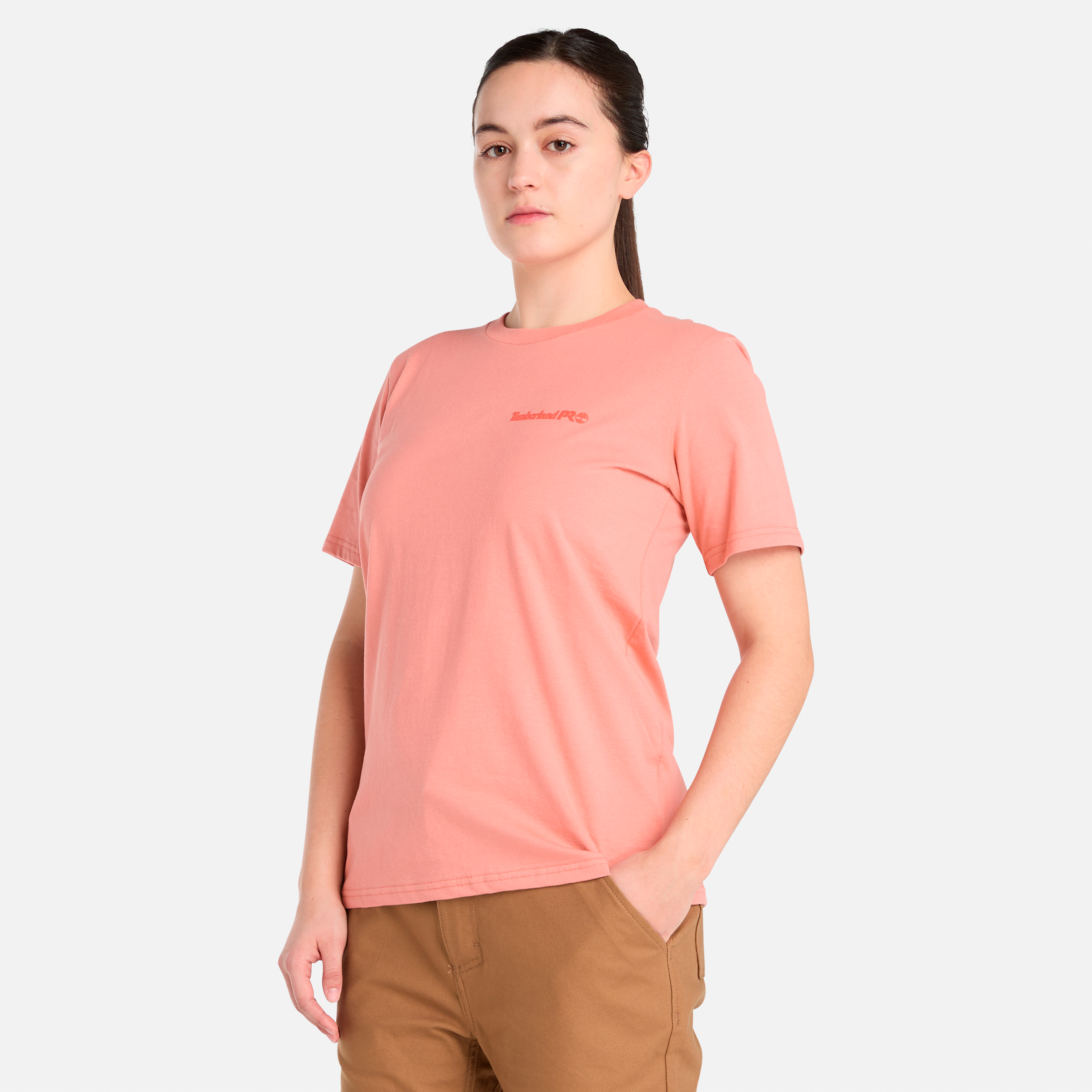 

Женская футболка Timberland PRO Core, цвет terra cotta