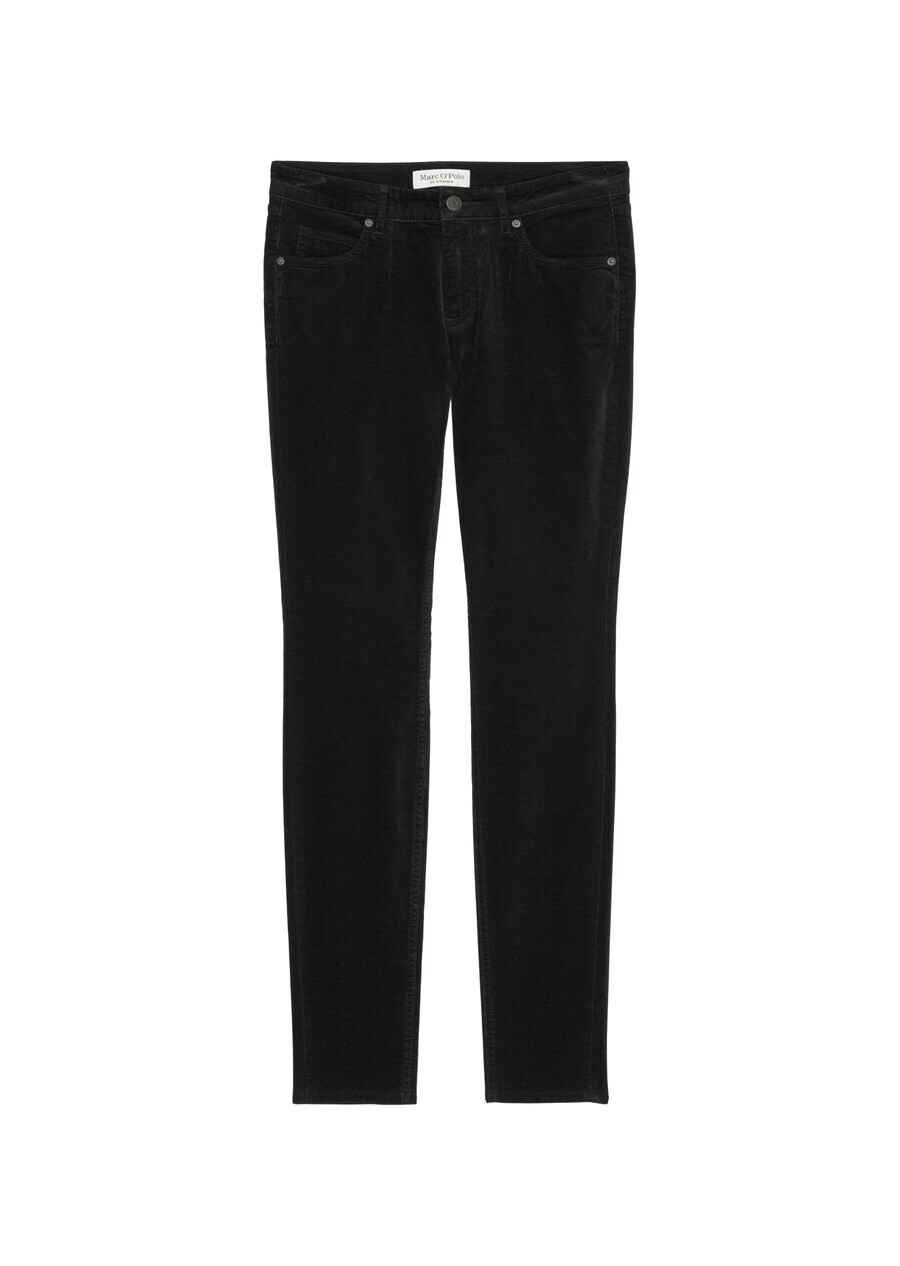 

Тканевые брюки Marc O'Polo Slim fit Pants Lulea, черный